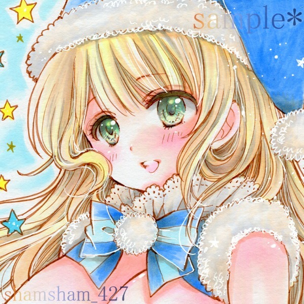 送料無料，100%新品 同人手描きイラスト☆艦隊これくしょん☆愛宕