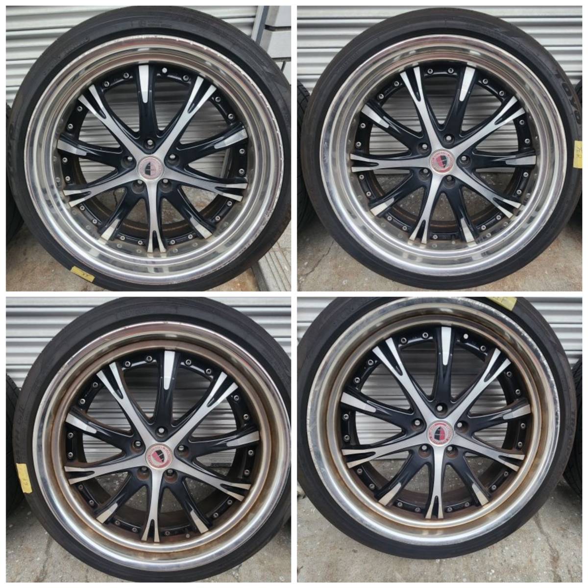 ワーク WORK シュバート SC-4 20インチ　8.5J　4本　タイヤ付