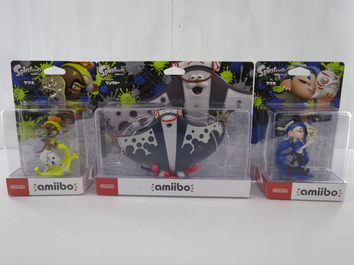 amiibo アミーボ スプラトゥーン3 すりみ連合とトリプルセット