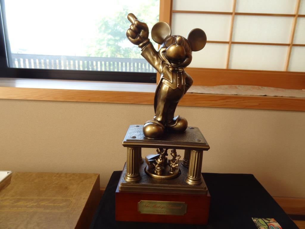 第一生命の非売品 ディズニー ミッキーコンサート ブロンズ像