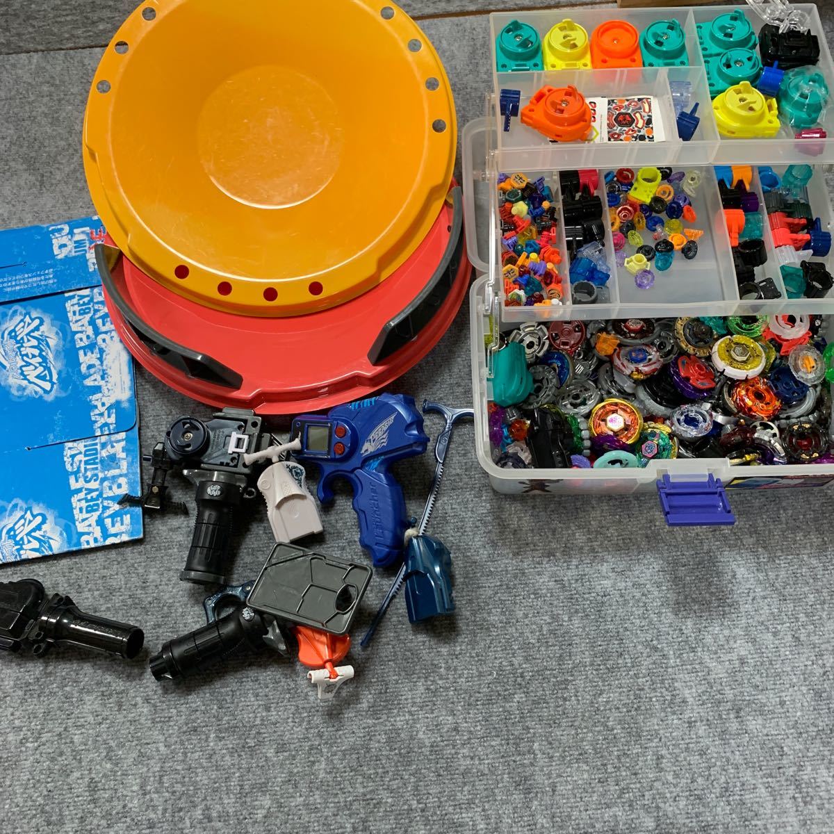 ▽Og1006 未開封 16箱まとめ タカラ 爆転シュートベイブレード 2002