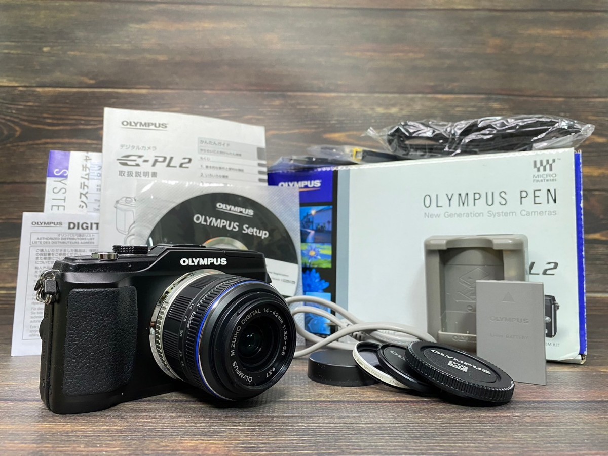 OLYMPUS オリンパス PEN E-PL2 Lite レンズキット 71070.1111H中古 E