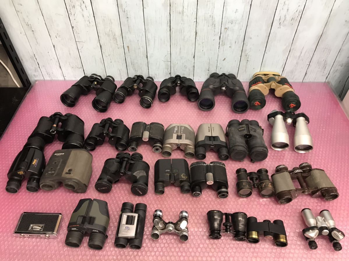 双眼鏡Nikon /SUPERNIGHT/PENTAX など　計約26点まとめ　中古現状品　(100s)