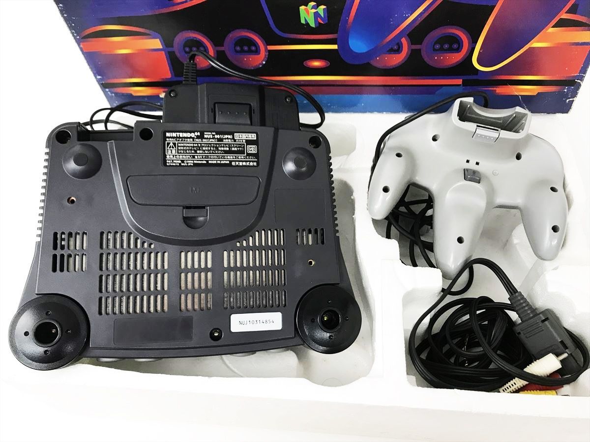 1円】任天堂 ニンテンドーロクヨン 本体 セット N64 未検品ジャンク