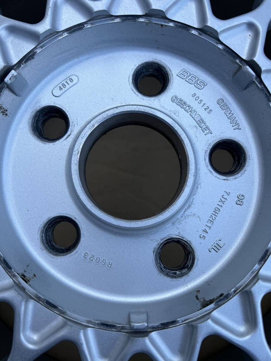 BBS RG023 16インチホイール 7J+45 5穴 PCD114.3 -5H　ハブ径60ｍｍ　4本_4