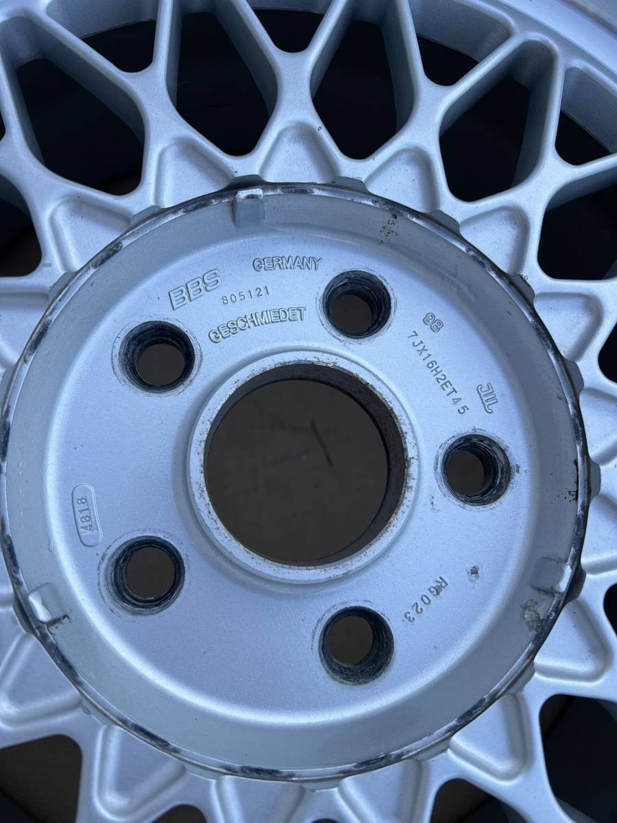 BBS RG023 16インチホイール 7J+45 5穴 PCD114.3 -5H　ハブ径60ｍｍ　4本_5