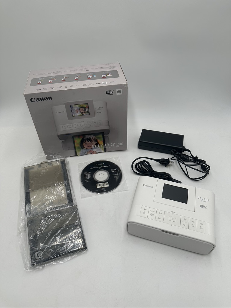 美品】Canon iNSPiC PV-223本体+フォトペーパー付き 美中古】Canon