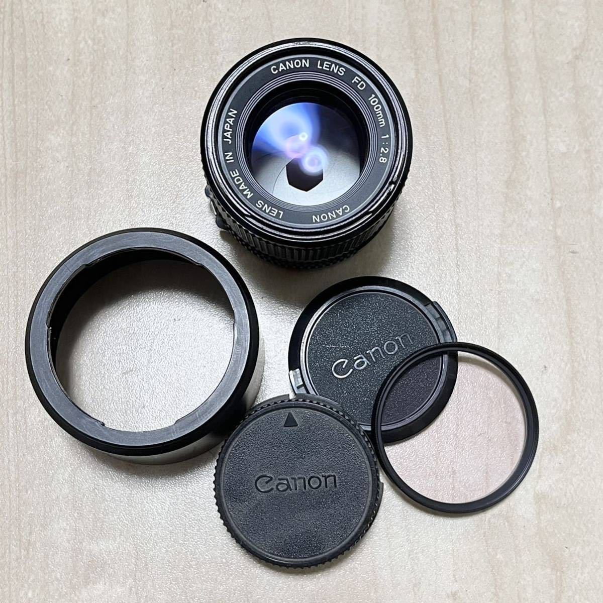 Canon 100mm FD Lens f⁄2.8 - S.S.C. Vintage | Breech Mount &amp 