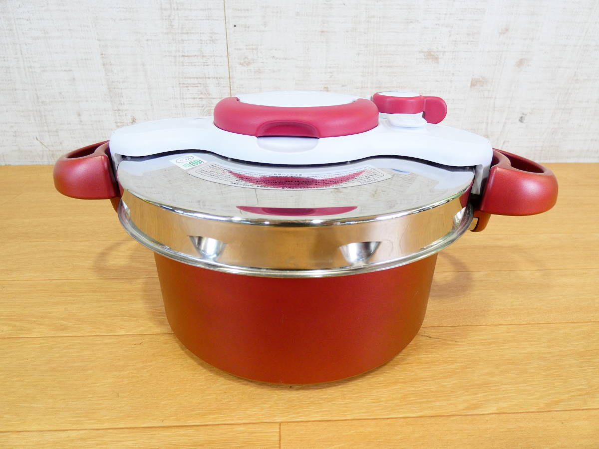 ティファール 圧力鍋 クリプソ ミニット デュオ レッド P4605136 T-FAL