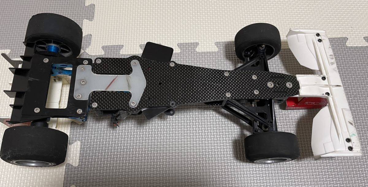 タミヤ F104 シャーシ ウィリアムズボディ