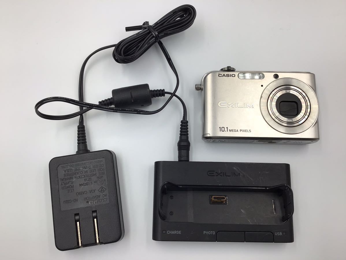6441 【動作品】 CASIO カシオ EXILIM EX-Z1000 コンパクトデジタルカメラ ACアダプタ・バッテリー付属