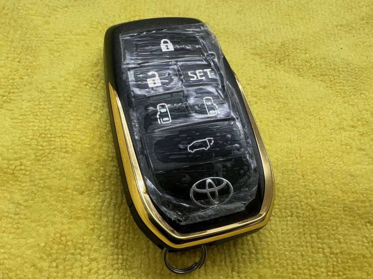 ★トヨタ　ヴェルファイア　純正　スマートキー　両パワ　パワーバックドア付　美品‼️ ☆トヨタ 30ヴェルファイア純正 ゴールデンアイズ スマートキー 6つ