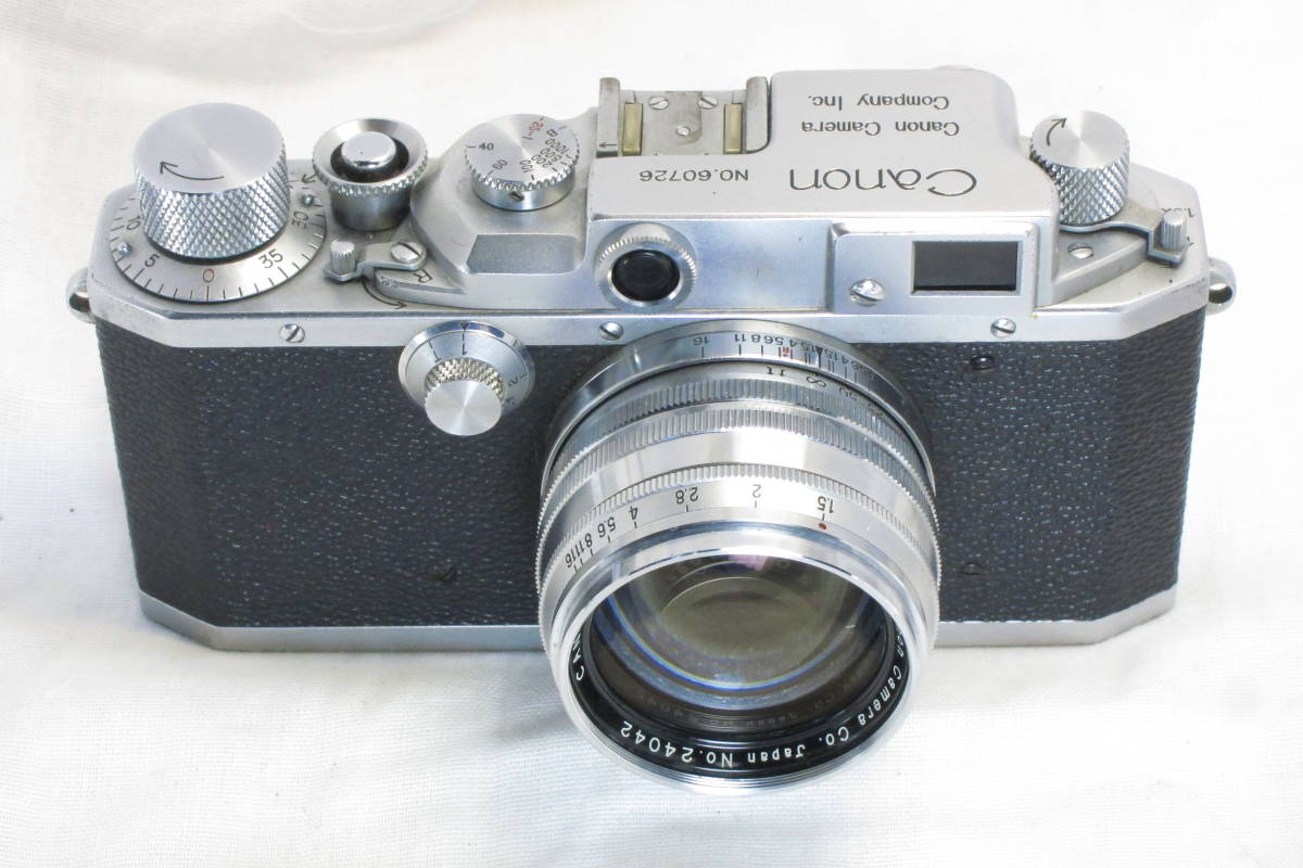 ○Canon Model 7 + LENS 50mm F1.4 L39マウント○整3-26-1