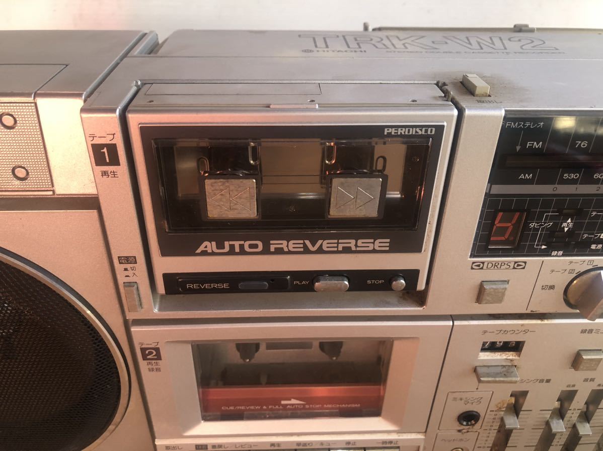 HITACHI 日立 PERDISCO TRK-W2⁄CP-W2 - Yahoo!オークション ダブルラジ