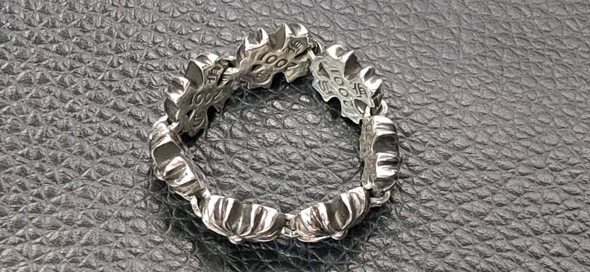 クロムハーツ CHプラスリンクリング シルバー925 20号 Chrome Hearts