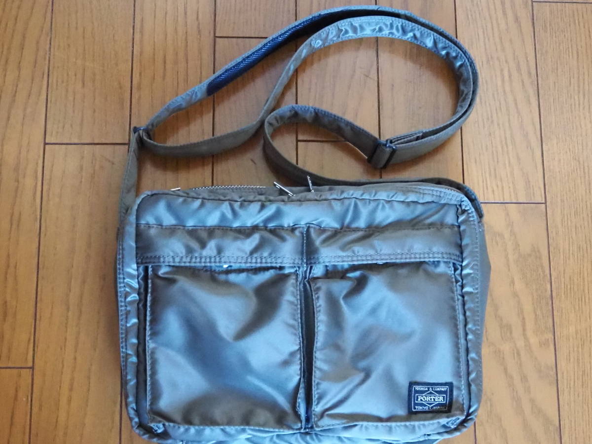 ポーター タンカー ショルダーバッグ（L） 622-08810 グレー ポーター