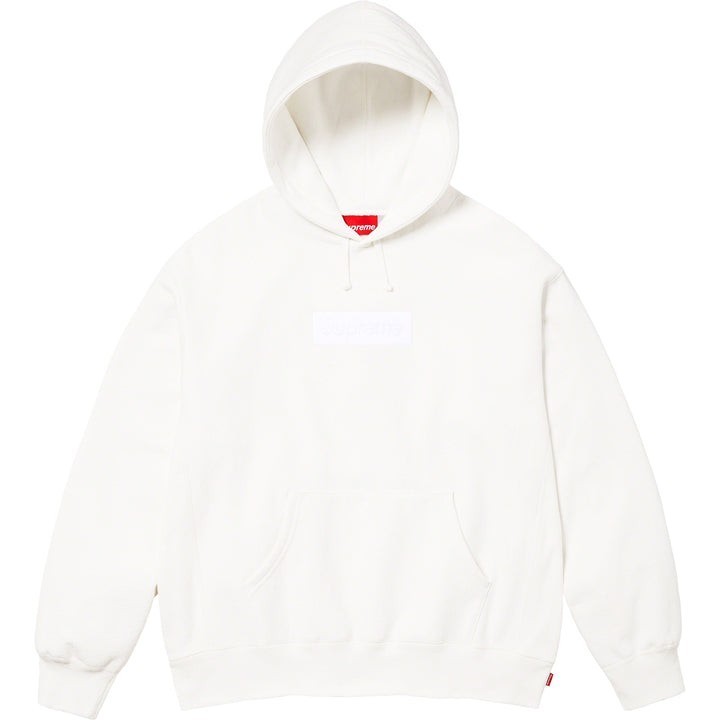 未使用 23AW Supreme Box Logo Hooded Sweatshirt White シュプリーム