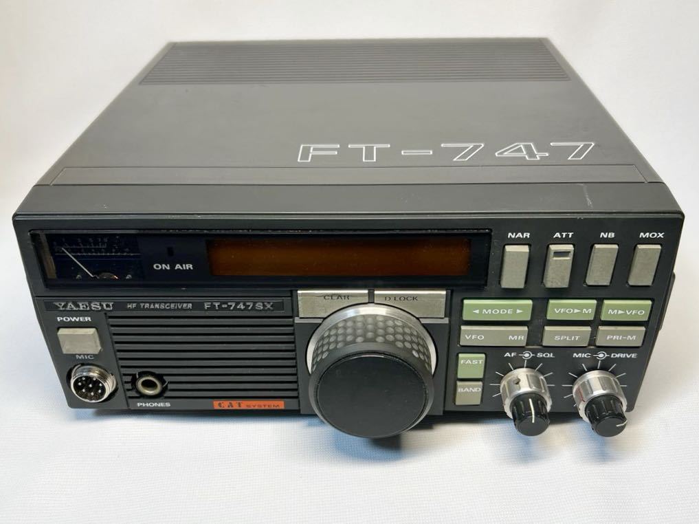 無線機 YAESU HF TRANSCEIVER FT-747SX ヤエス トランシーバー 完全未