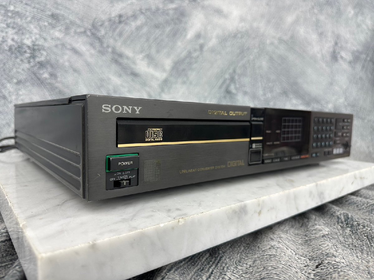 豊富な，大得価 t1202 ジャンク SONY ソニー CDP-552ESD CDプレイヤー(ソニー)｜売買されたオークション情報、yahooの商品情報をアーカイブ公開 - オークファン ソニー