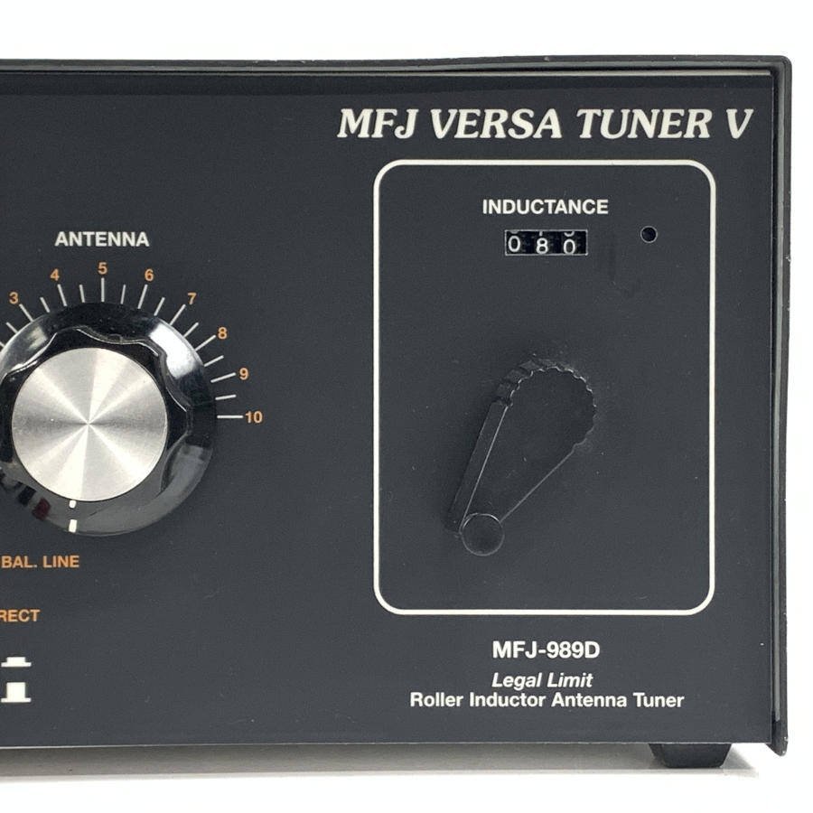 MFJ MFJ-989D ローラー インダクター アンテナ チューナー 電源コード