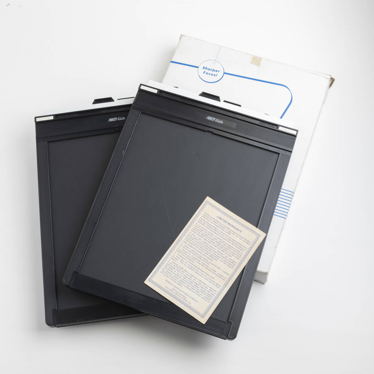 美品】FIDELITY Elite 8x10 フィルムホルダー 2枚_1