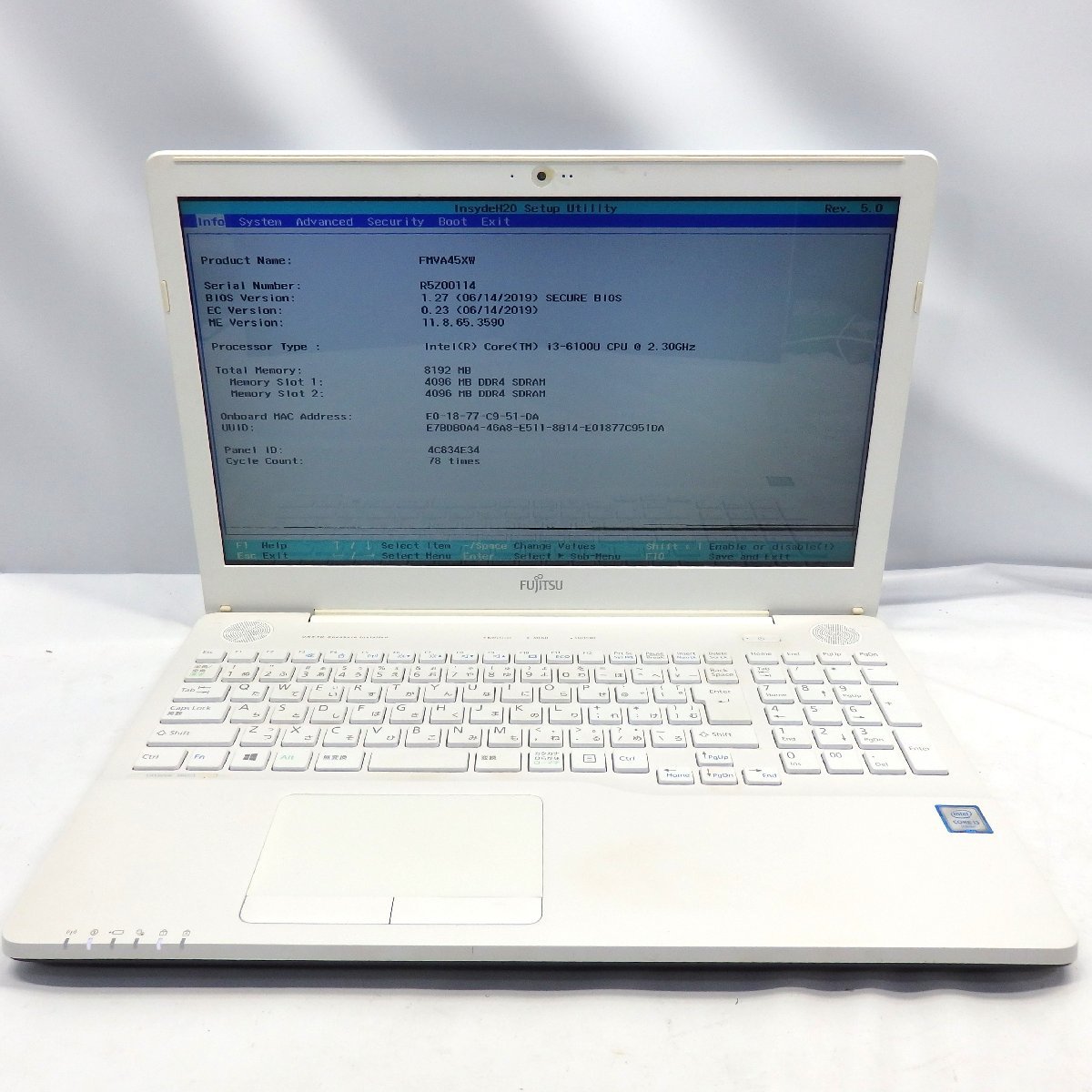2026，人気セール】 【ジャンク】FUJITSU LIFEBOOK AH45/X Core i3