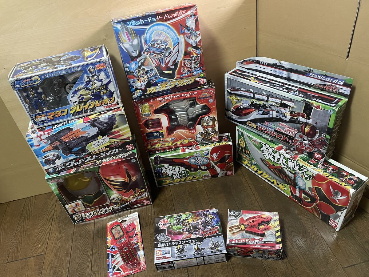 仮面ライダー スーパー戦隊 玩具 ジャンク セット 戦隊モノ グッズ