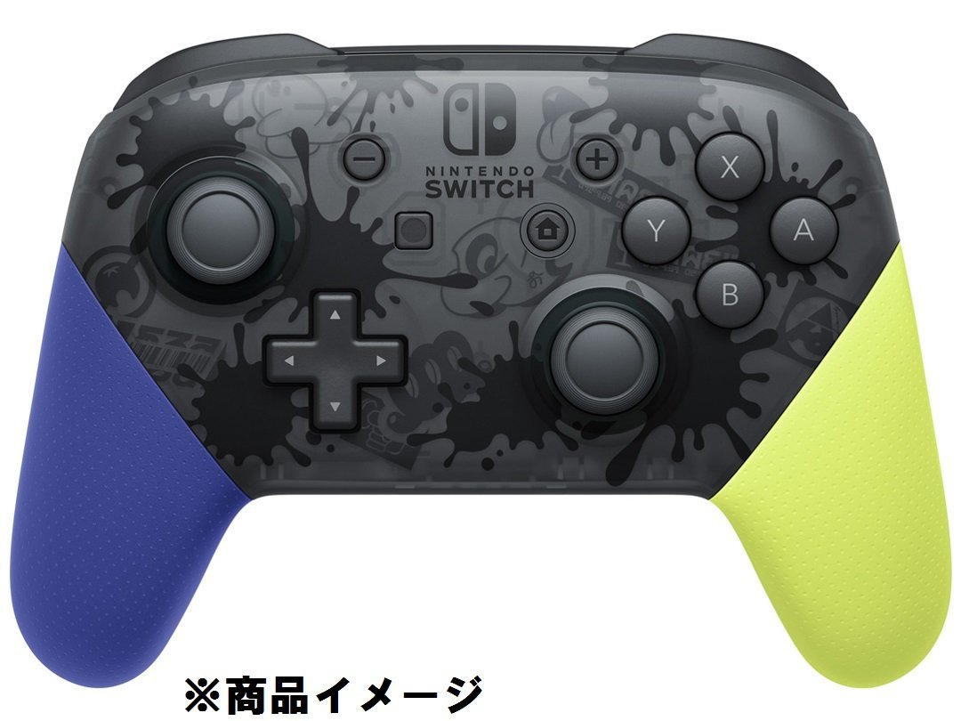 未使用品】任天堂 NINTENDO Nintendo Switch Proコントローラー スプラ