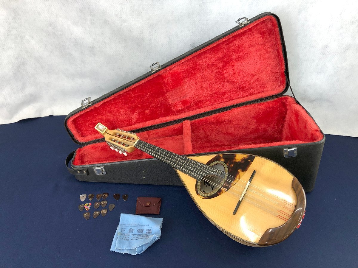 石川捷二郎 マンドリン 手工品 付属品と専用ケース付き 良品 1915-10-1