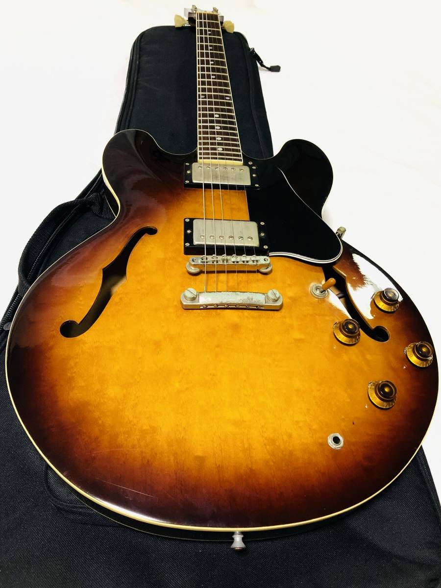 Burny RSA-100 Revival ES-335 model - バーニー フェルナンデス