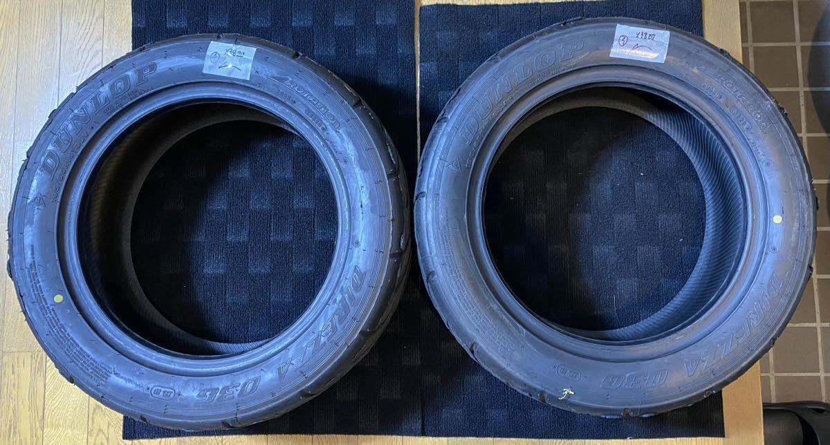 ダンロップ DIREZZA 03G 195/55R15 R3 中古タイヤ2本セット 20年製造