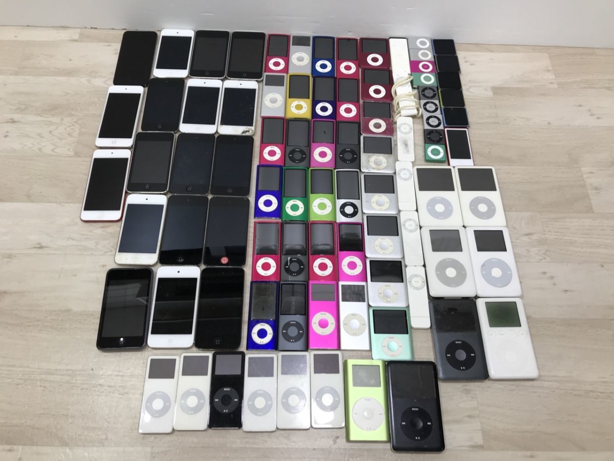 ジャンク品 Apple iPod色々（nano・shuffle・Classic 等） まとめて