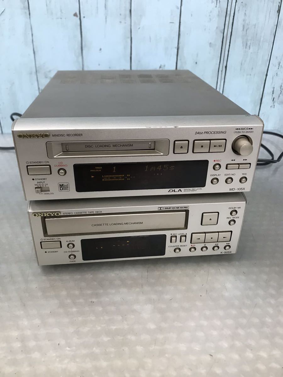 ONKYO ONKYO C-705X MD-105X A-905X D-062AX CD/MDコンポ オンキョー