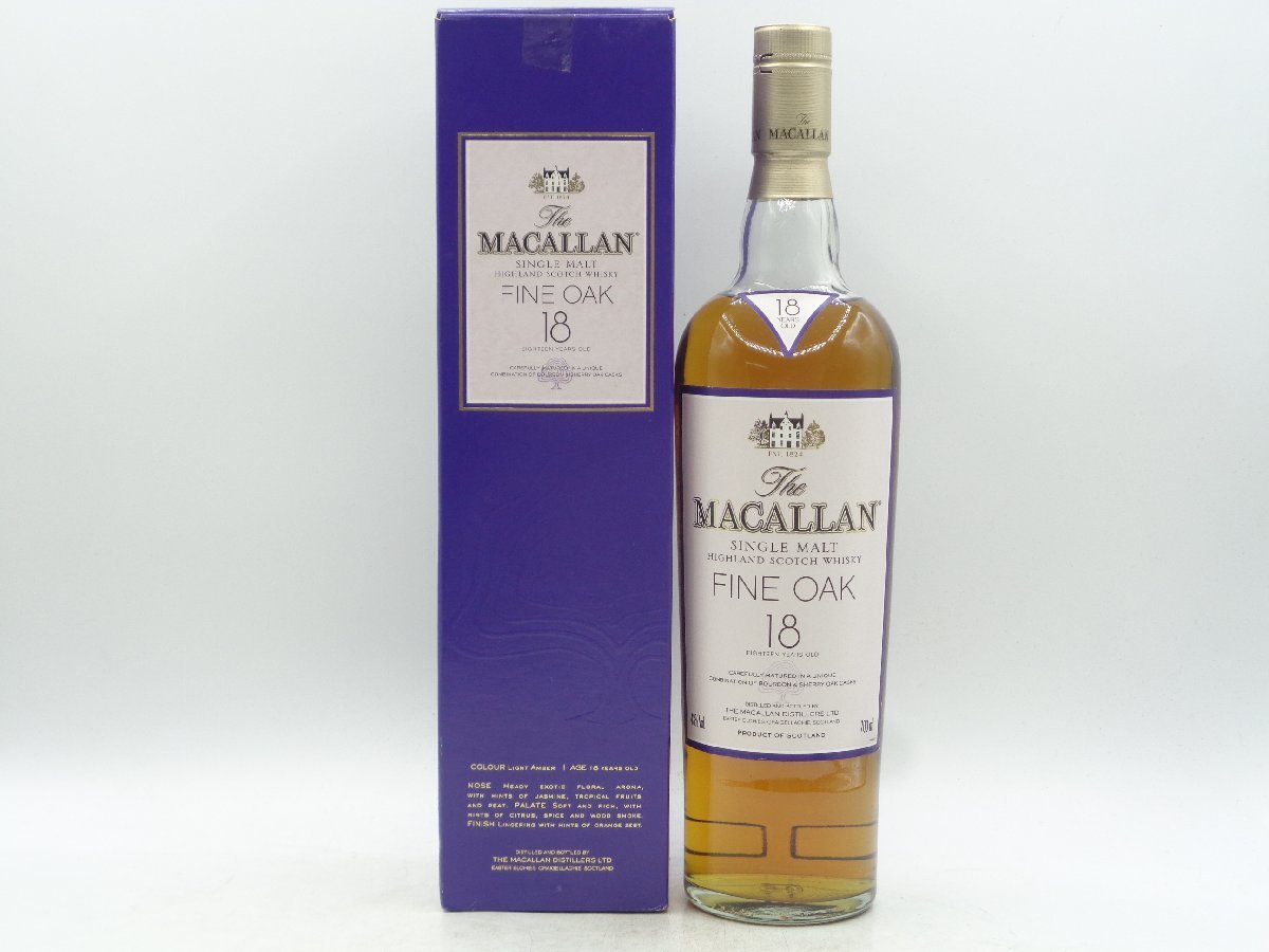 6588□ 未開封 THE MACALLAN ザマッカラン ダブルカスク 18年 2023