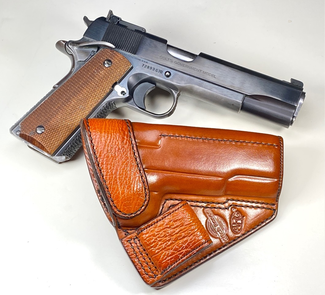 Mitch Rosen ホルスター＋ダブルマガジンポーチセット ミッチローゼン 市】Mitch Rosen ミッチローゼン 1911用 ARG ホルスタ Rosen ミッチ