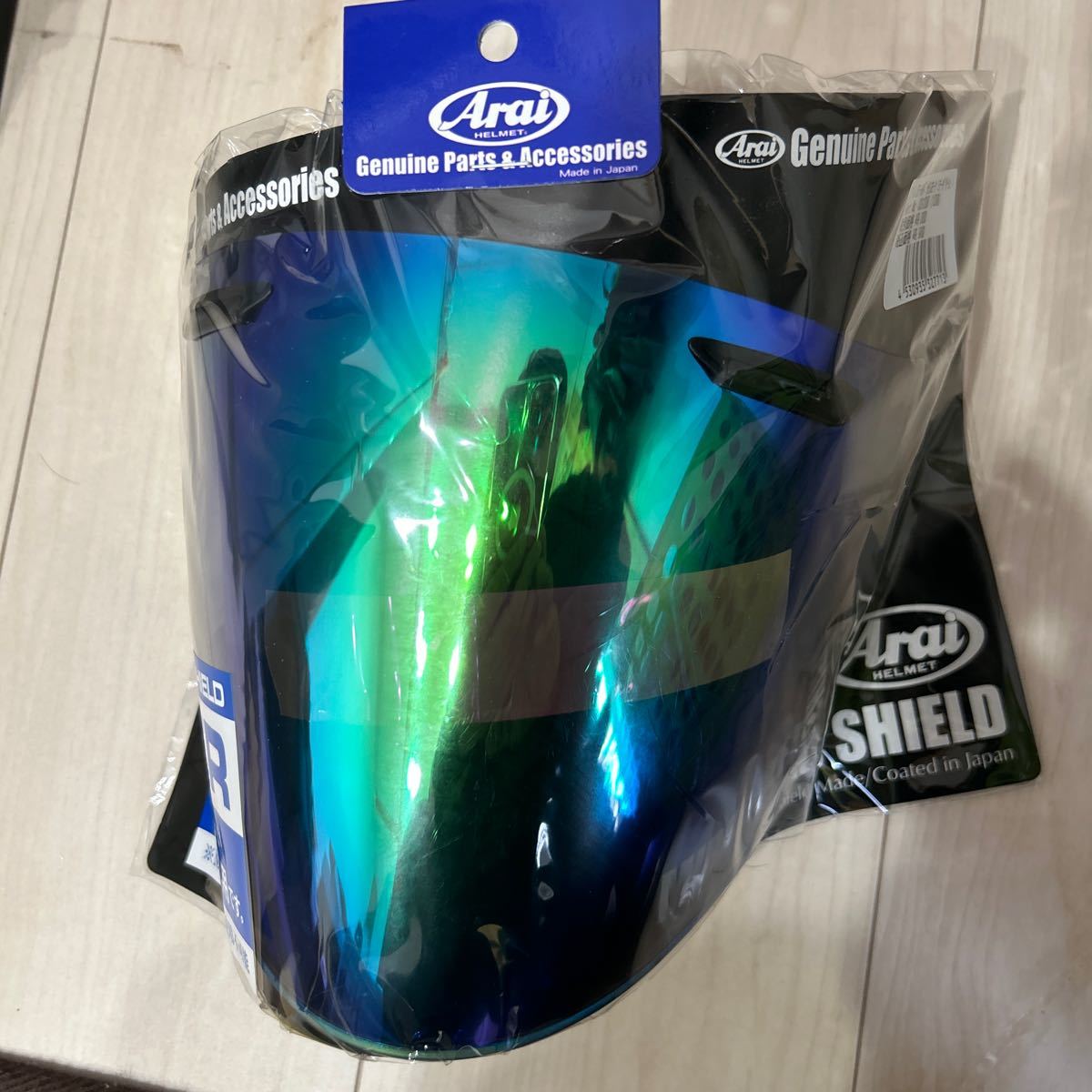 Arai スーパーアドシスZRシールド セミスモーク ブルー 新品 SAZR