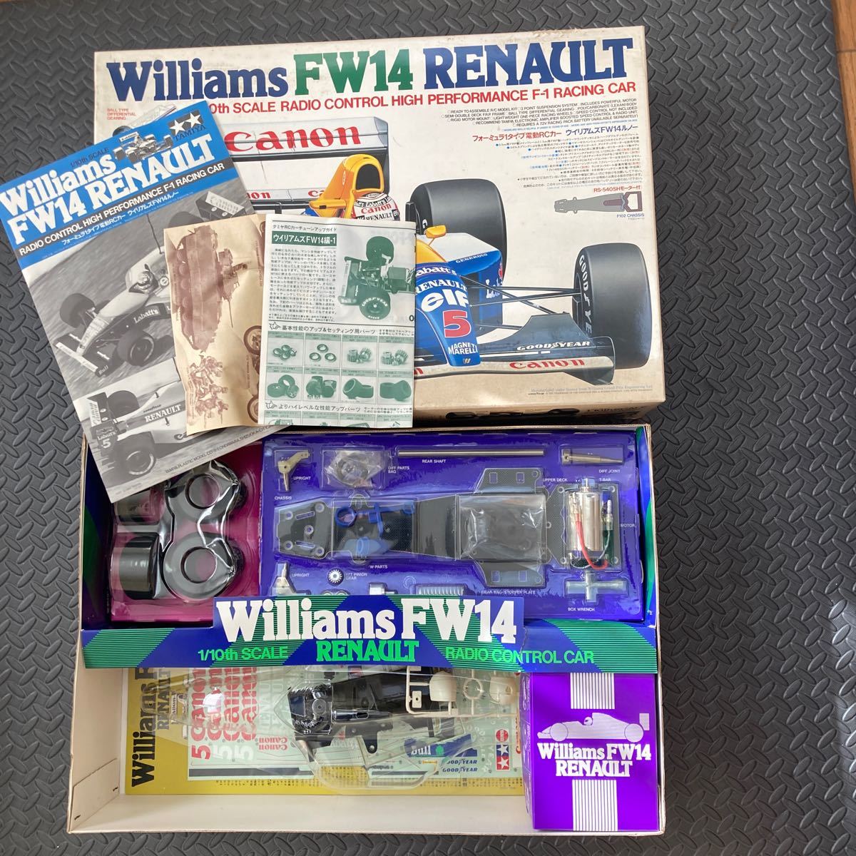 1/10 タミヤ ウイリアムズ FW14 未組立 F-1 レーシングカー 当時物 F1