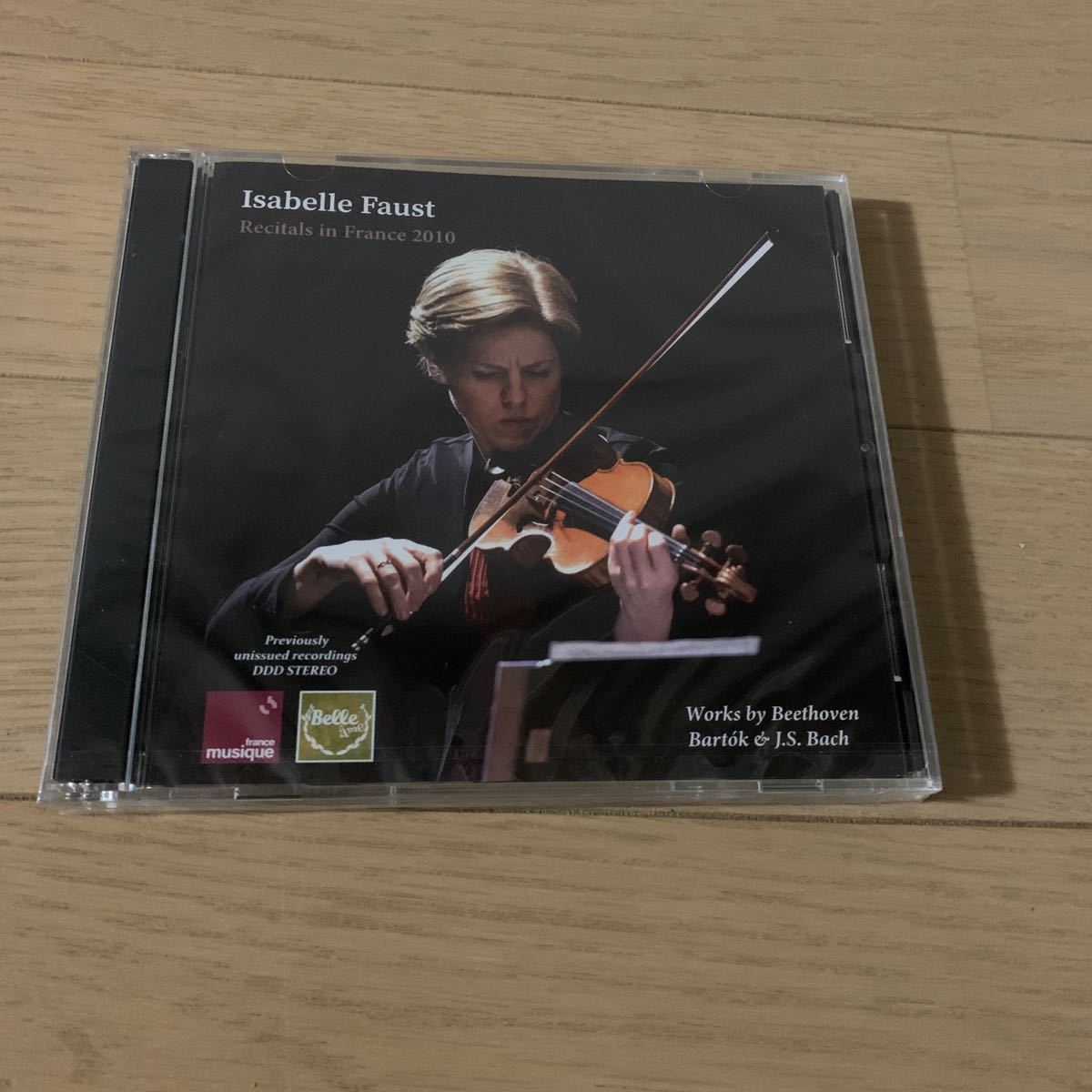 未開封 イザベル・ファウスト Recitals in France 2010 SPECTRUM SOUND
