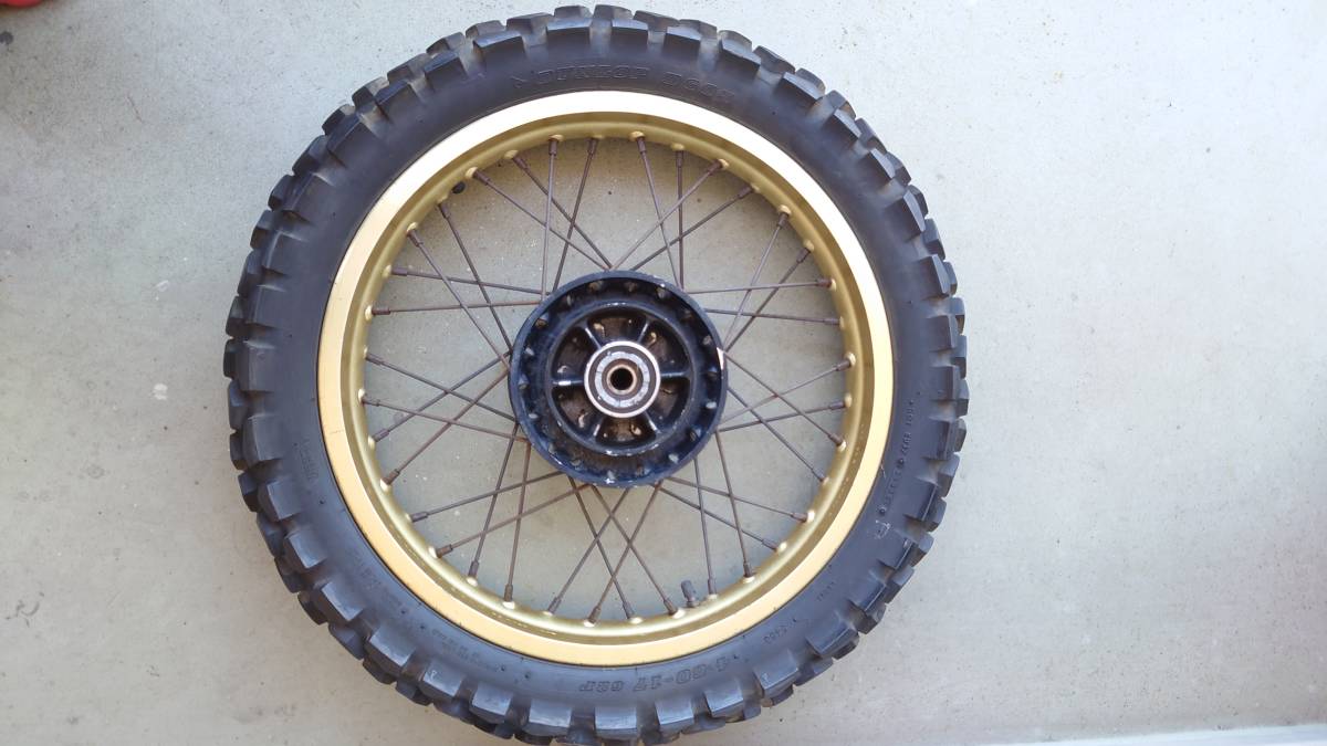 ウェビックガレージセール リアホイール XLR250R ホンダ md20 リア