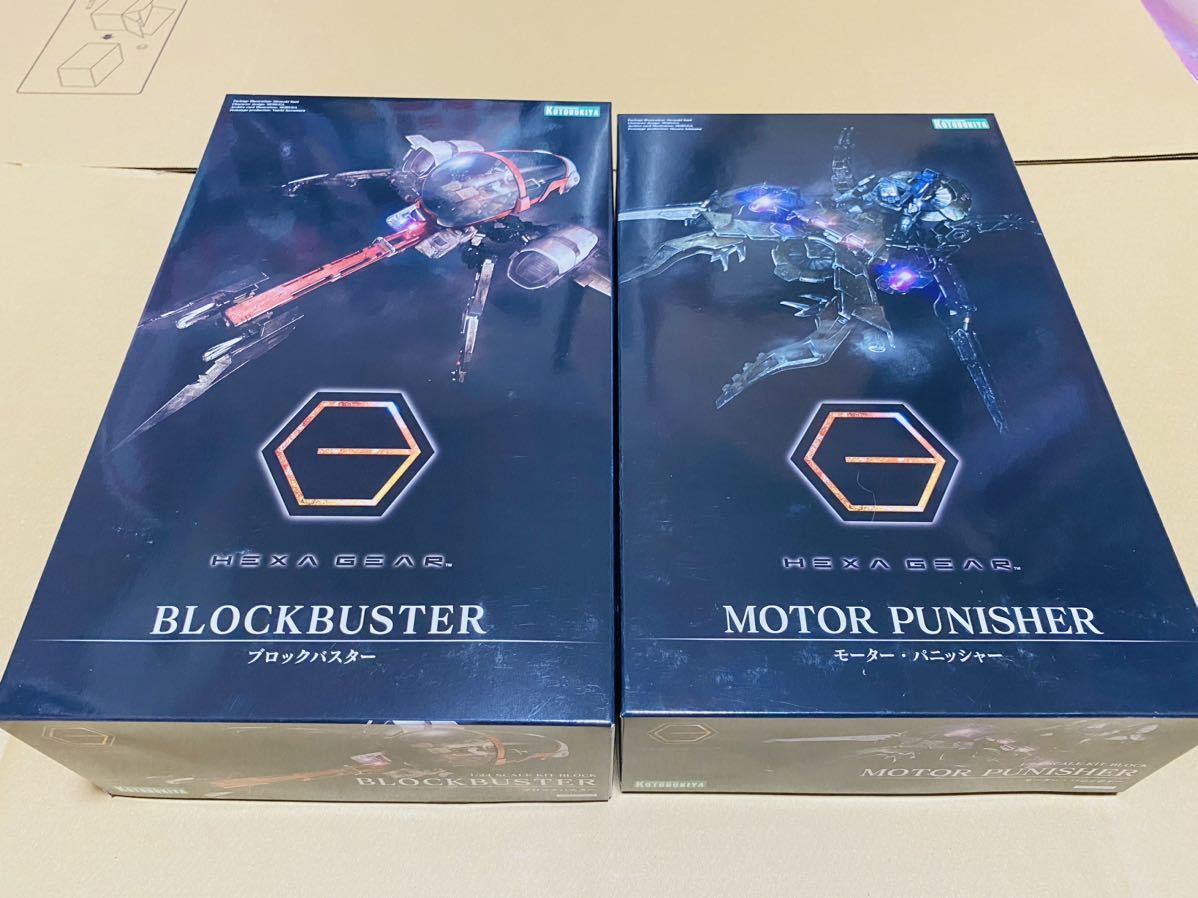  コトブキヤ ヘキサギア 1/24 モーター パニッシャー&ブロック バスター 2機セット 未組立 HEXAGEAR MOTOR PUNISHER & BLOCKBUSTER(キャラクター)｜売買されたオークション情報、yahooの商品情報をア その他