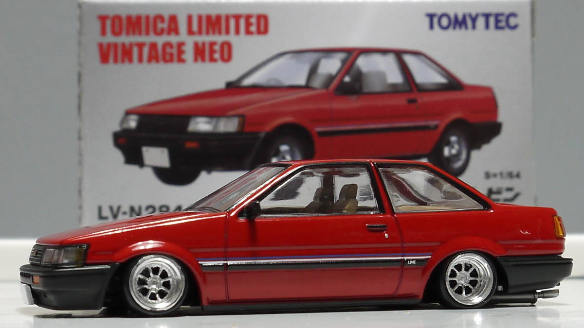 低価，爆買い トミカリミテッド改 1/64 トヨタ カローラレビン AE86 ワタナベ アルミ 深リム 街道レーサー 頭文字D 湾岸 JDM D1 スタンス ドリフト(トミカリミテッド)｜売買されたオークション情報、yahooの商 トミカリミテッド