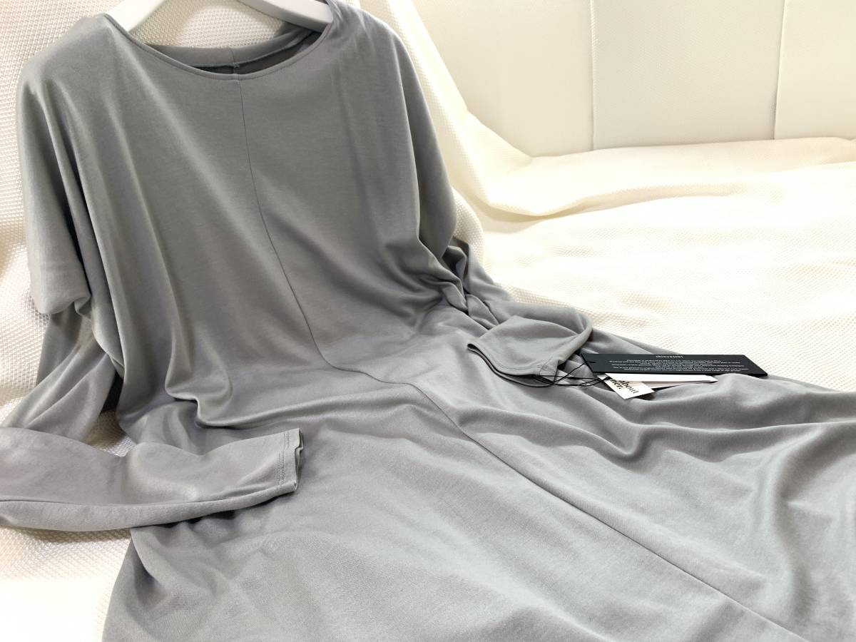 新品39.600円センソユニコ・abouto her・shinyasekiワンピース11シルク