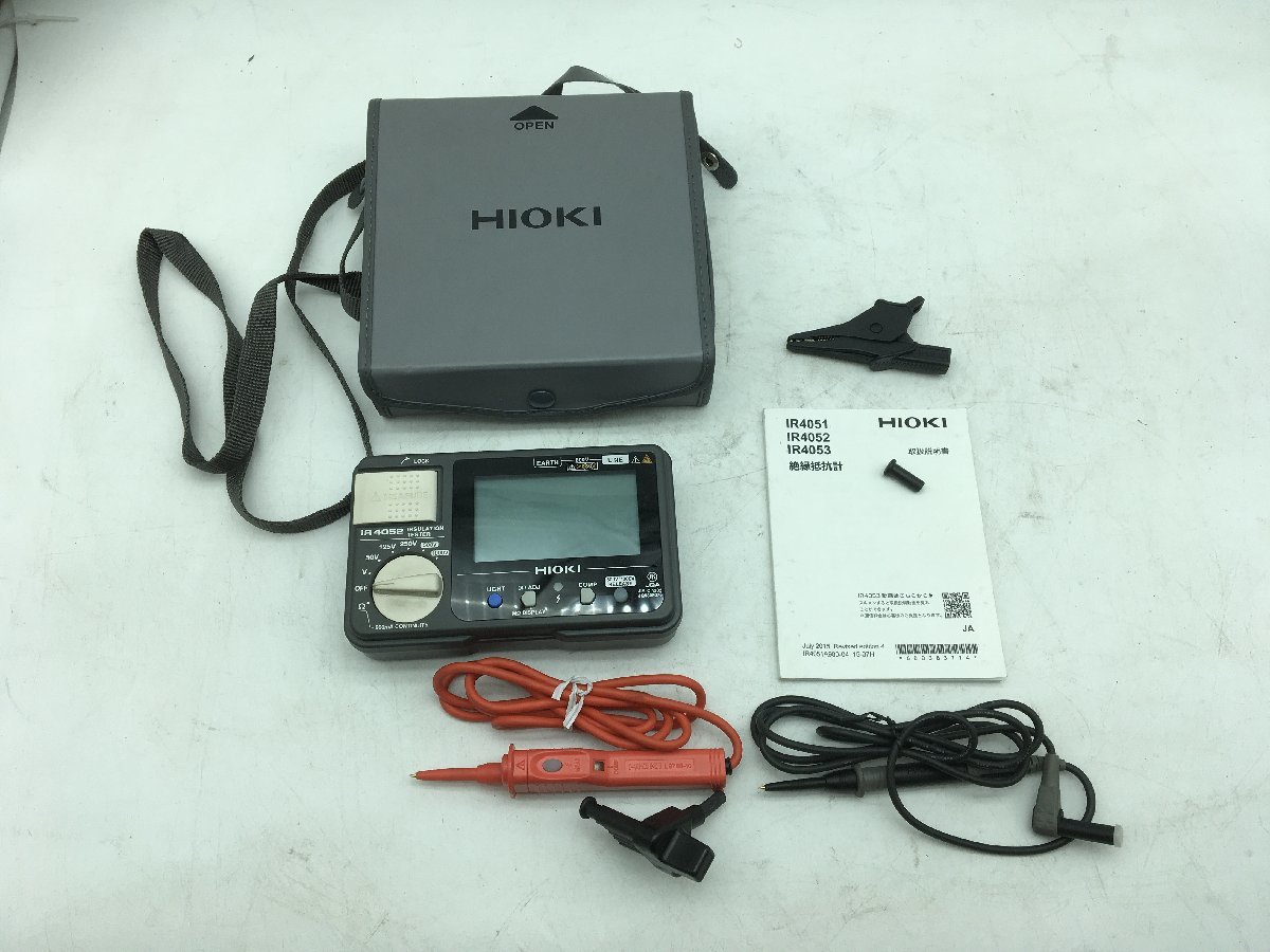 絶縁抵抗計 | HIOKI IR4050S - Yahoo!オークション Hioki デジタル 