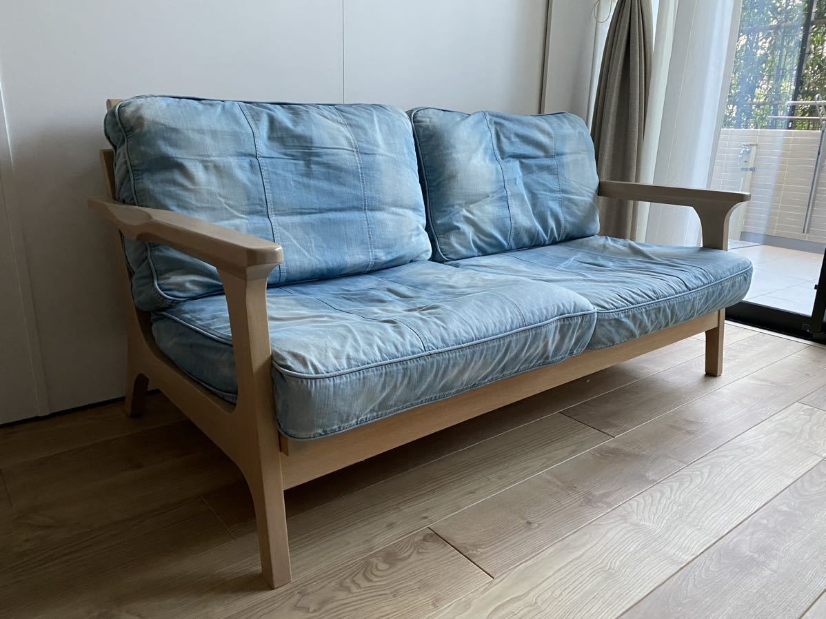 WTW ダブルティー デニムソファ TISMO