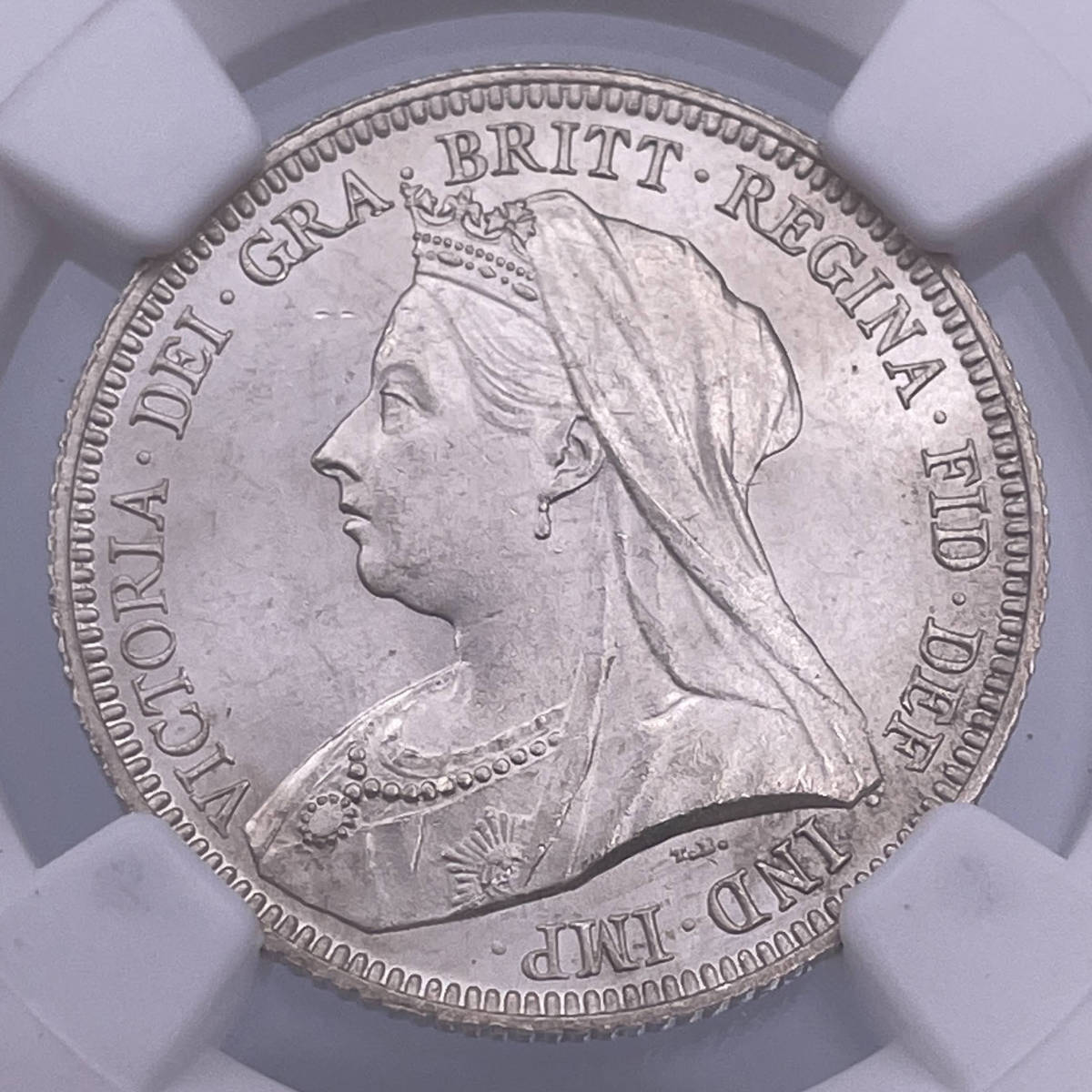 1893-1901 オーストラリア 【1円スタート】 1893 MS65 ヴィクトリア女王 イギリス ヴェールヘッド オールドヘッド １シリング  NGC 銀貨 シルバー アンティーク コイン ゴールド ソブリン ヴィクトリア ベール