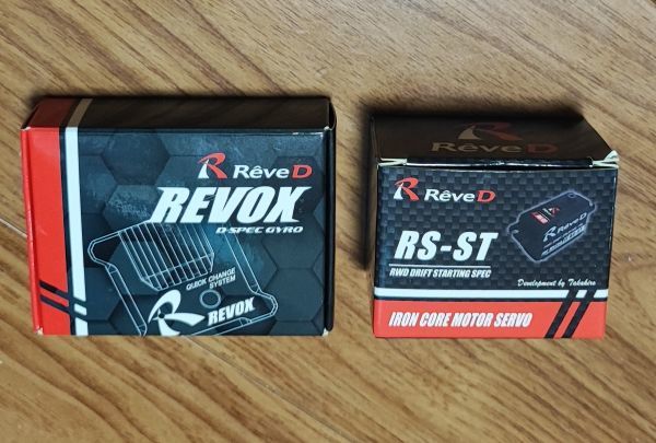 ReveD RS-ST（サーボ） ＆ REVOX（ジャイロ ）セット ReveDRS-ST