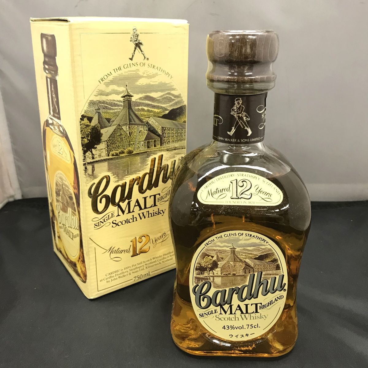 12年 Cardhu 未開栓 ONLINE RUDDER 価格.com A103-I37-3696 未開栓
