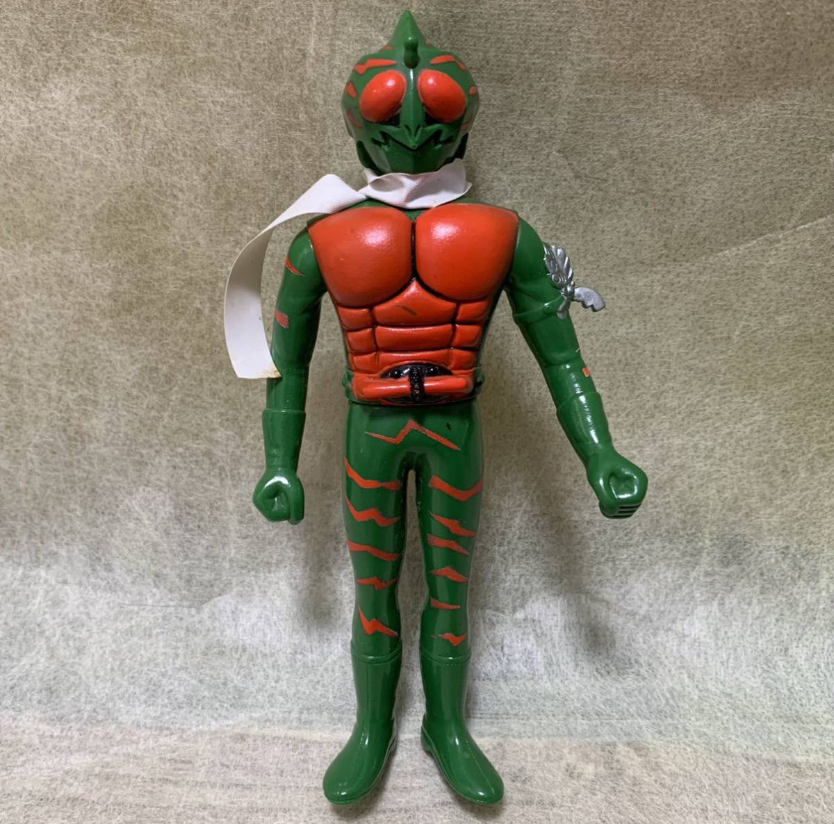 仮面ライダーアマゾン 旧バンダイ ソフビ くり抜く
