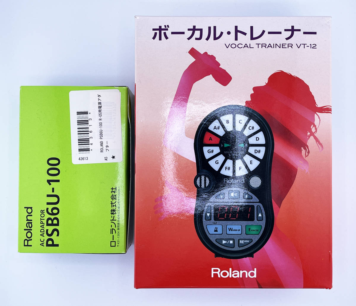 送料無料】Roland ローランド VT-12 ボーカル トレーナー PSB6U-100