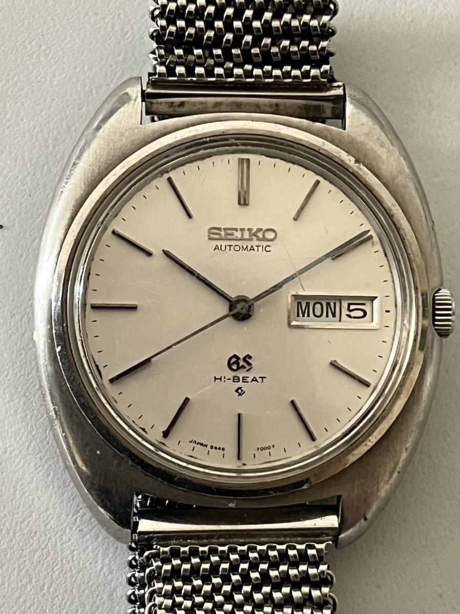 SEIKO GS グランドセイコー ハイビート 腕時計 自動 